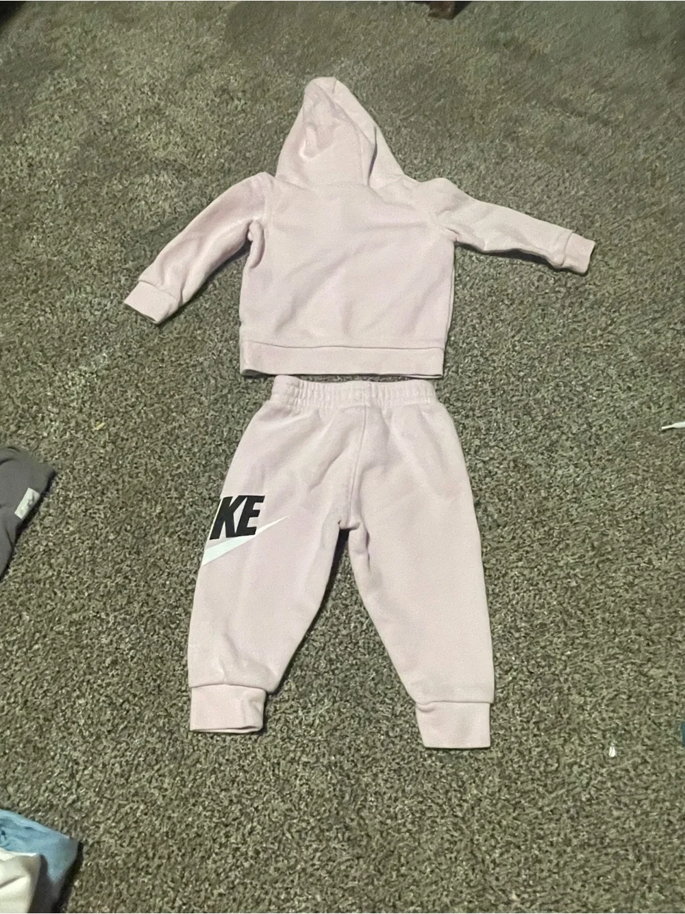 Nike Toddler Light Pink Hoodie & Jogger Set